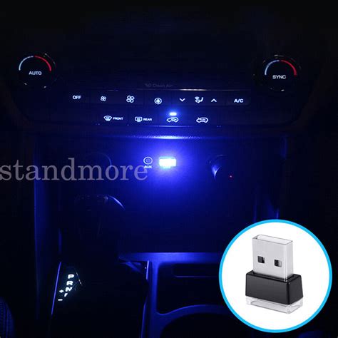 Color Mini USB LED Car Light Interior Mood Neon Nights Atmosphere