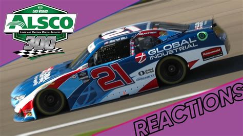 Nascar Xfinity Las Vegas Reactions Youtube