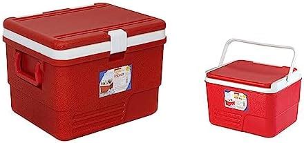 Aristo Plastic Insulated Icebox Liter Red Blue X X