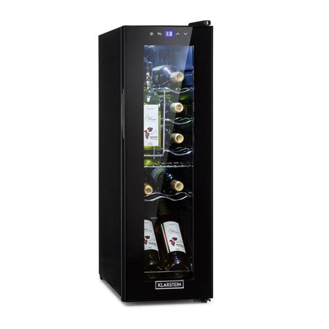 Shiraz Slim Uno Wine Fridge L Bottles Touch W C Led