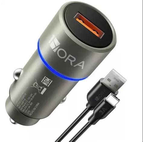 Combo Turbo Cargador Para Auto Qc 3 0 Plug In 1hora MercadoLibre