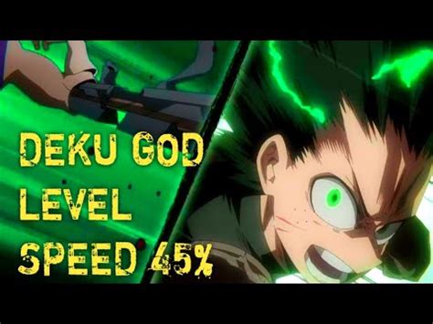 God Level Deku Fights Against Lady Nagant At High Speed Using All His