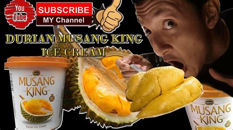 Nestle Durian Musang King Ice Cream YouTube