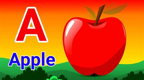 A For Apple B For Ball C For Cat Abcd Abcde Alphabets Phonics Song