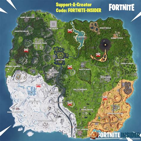 All Fortnite Pirate Camp Locations - Fortnite Insider