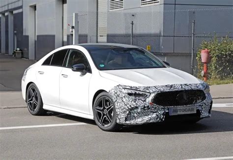 Mercedes Benz Cla 2023 Facelift Spied Automotive Daily