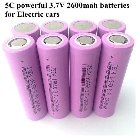 Buy 8pcslot 5c Powerful 2600mah 18650 Lithium Battery