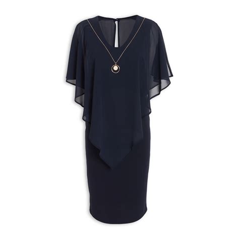 Buy Truworths Navy Overlay Dress Online Truworths