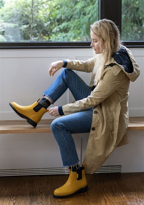 Ankle Rain Boots Outfit Winter Artofit