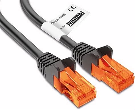 Mumbi LAN Kabel 20m CAT 5e Netzwerkkabel CAT5e Ethernet Kabel