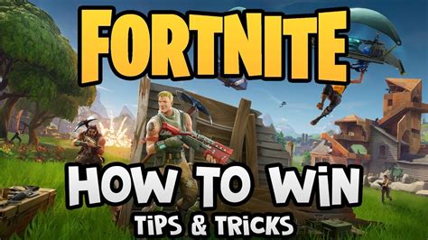 How To WIN Be PRO At FORTNITE Battle Royale Tips Tricks