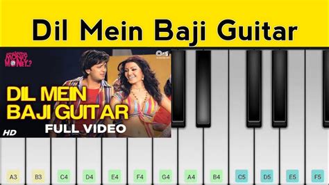 Dekha Jo Tujhe Yaar Dil Mein Baji Guitar Piano Tutorial Ritesh D