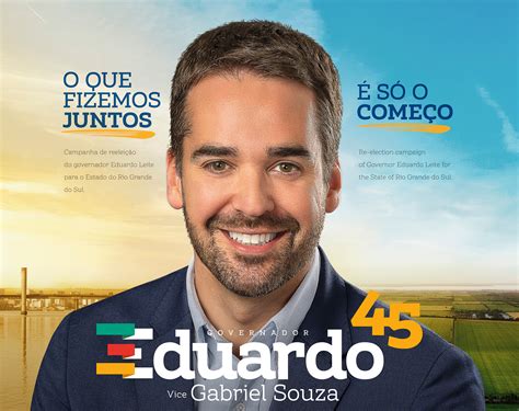 Eduardo Leite Governo Do Estado Do Rs Images Behance