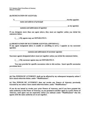 Fillable Online B Designation Of Agents I Hereby Appoint Bnameb And Bb