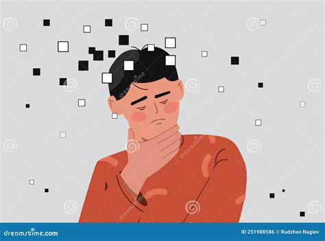 Memory Loss Concept Stock Vector Illustration Of Alzheimer 251988586