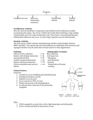 Infectious Arthritis Pdf