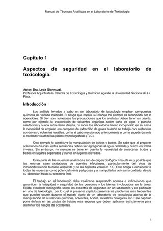 Toxicolog A Capitulo Pdf Descarga Gratuita