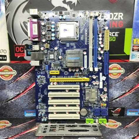 Jual Motherboard Intel G41 Foxconn Socket LGA 775 Onboard VGA Slot RAM