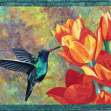 Hummingbird Quilt - Etsy