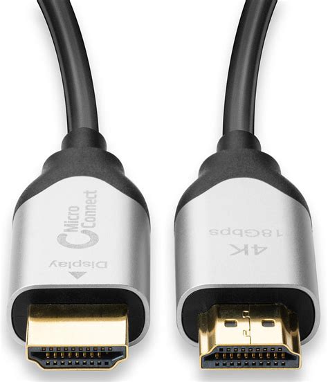 MicroConnect Active Optic HDMI 2 0 Kabel 4K 60Hz 18Gbps 50m 1249 DKK