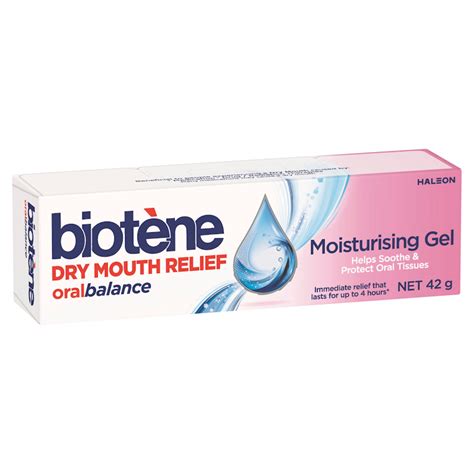 Biotene Dry Mouth Relief Oral Balance Moisturising Gel 42g Choice Pharmacy