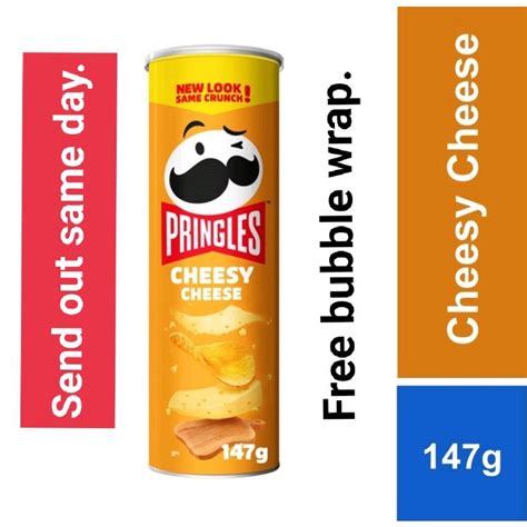 Pringles Potato Crisps Cheesy Cheese G Shopee Malaysia