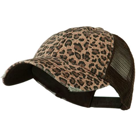 Leopard Print Cap Leopard Print Accessories Leopard Print Hats For