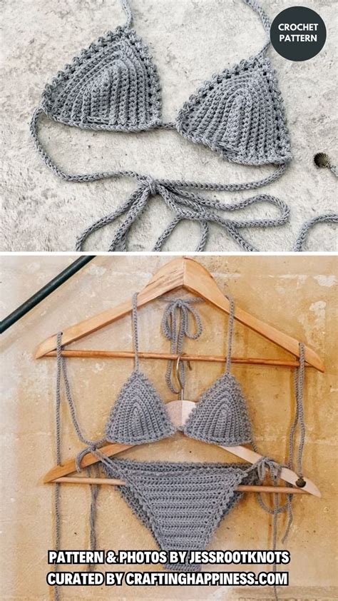 6 Crochet Bikini Set Patterns For The Summer Holiday Crafting Happiness