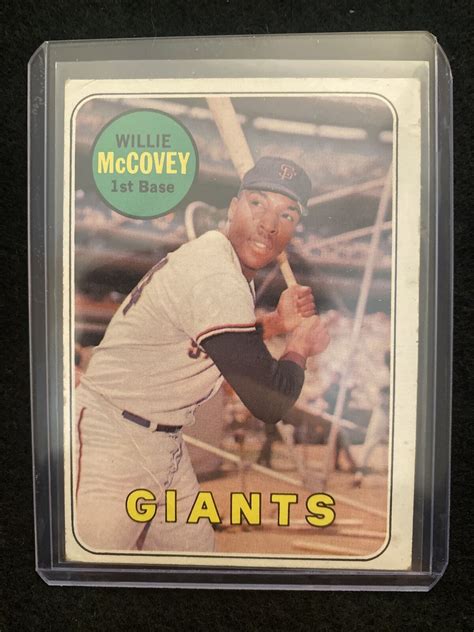 Topps Willie Mccovey Giants Ebay