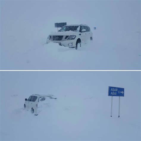 Snow apocalypse in Kazakhstan pictures and videos - Strange Sounds