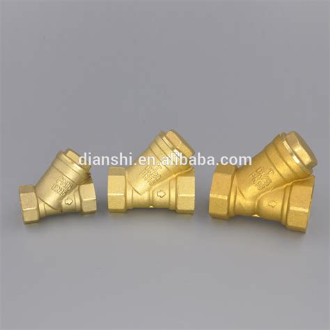 Forged Brass Y Strainer Valve Brass Filter Valve High Quality Forged