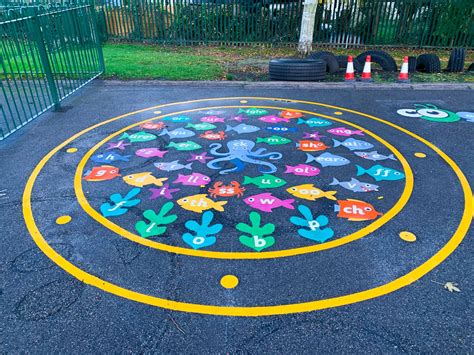 Playground Markings for Schools - Thermoplastic Markings