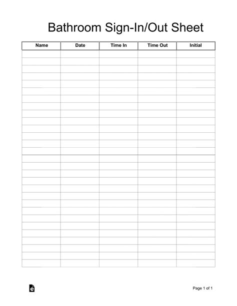 Daily Restroom Cleaning Log Template Printable Printabler Hot Sex Picture