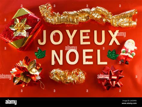 Merry Christmas In French High Resolution Stock Photography and Images ...