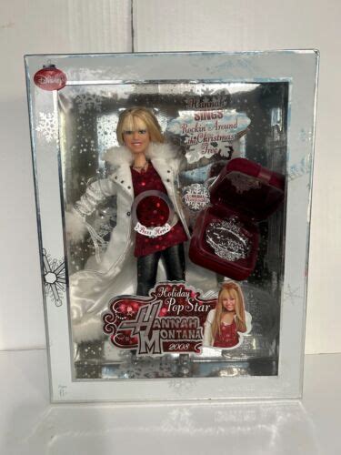 2008 Disney Hannah Montana Holiday Pop Star Doll “rockin Around The Xmas Tree” Ebay