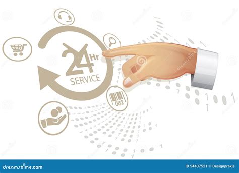 Reliable Service Solution Illustration Stock Vector Illustration Of