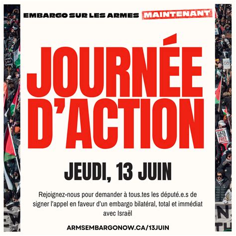 Journ E D Action Juin Arms Embargo Now