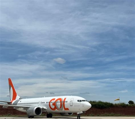 Gol Pousa Em Passo Fundo Com Boeing 737 Max 8 Pela Primeira Vez Notícias Portal Das Missões