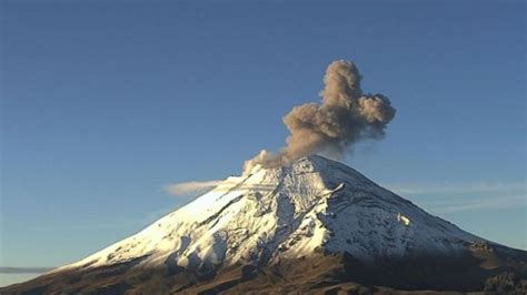 A cuántos kilómetros llega la lava del volcán Popocatépetl en qué