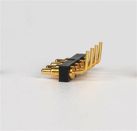 China Customized Right Angle Spring Loaded Pogo Pins Connector