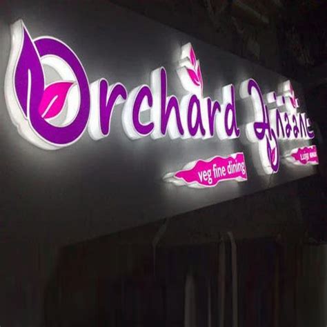 Vinyl Glow Sign Board Installation Service at Rs 410/square feet | साइन इंस्टॉलेशन | glow sign ...