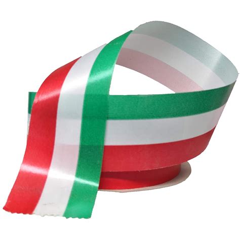 ROTOLO NASTRO ITALIA SPLENDENE NASTRO FESTE 50 MM X 100 MT TRICOLORE