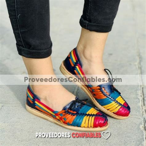 Zj00022 Huaraches Artesanales Mexicanos De Piso Para Mujer Mayoreo