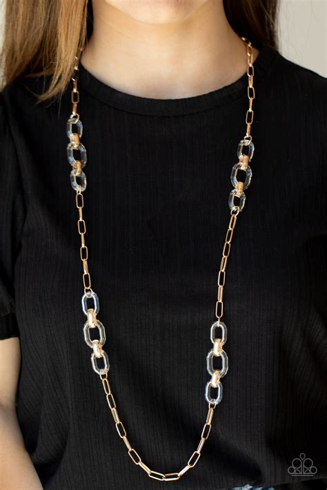 Have I Made Myself Clear Gold Paparazzi Necklace Jewelryblingthing