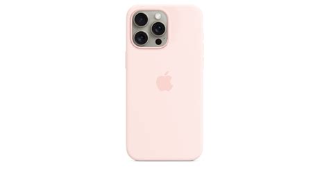 Iphone 15 Pro Max Silicone Case With Magsafe Light Pink Apple Ae