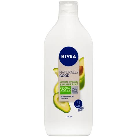 Nivea Naturally Good Body Lotion 350ml Big W