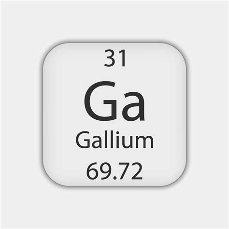Gallium Element Symbol 