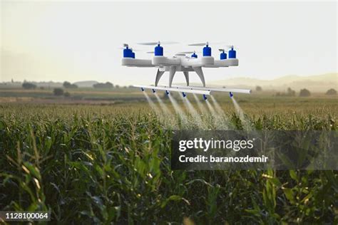 Drone Spraying A Field High-Res Stock Photo - Getty Images