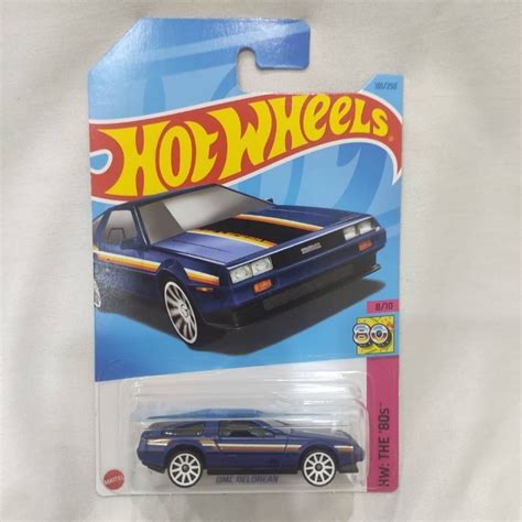 Hot Wheels Dmc Delorean Blue Hw The S