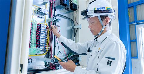 職種紹介｜岐阜県関市で電気工事士の新卒・中途採用｜㈱日発電工